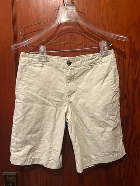 Chaps boys beige shorts size 16